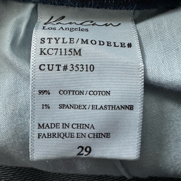 KanCan Women's Dark Blue Skinny Jeans - EUC - Picture 3 of 3